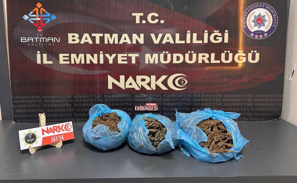 Batman’da Uyuşturucu’ya Geçit Yok