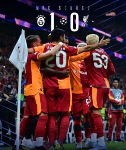 Galatasaray Avrupa Devini Devirdi 1-0