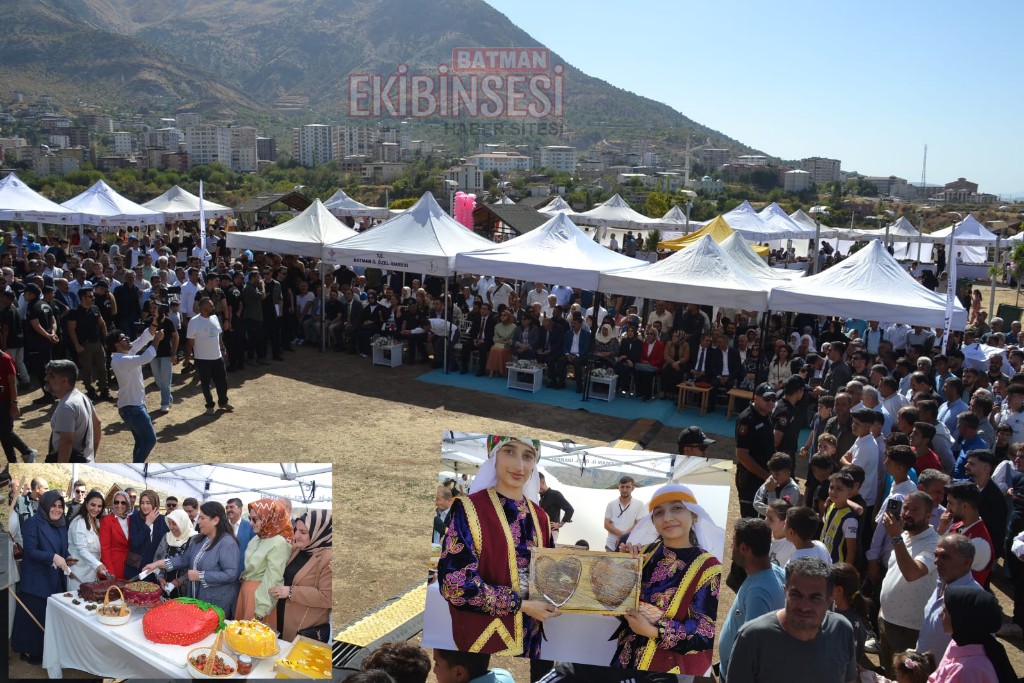 Sason’da Bal, Ceviz ve Çilek Festivali Coşkusu