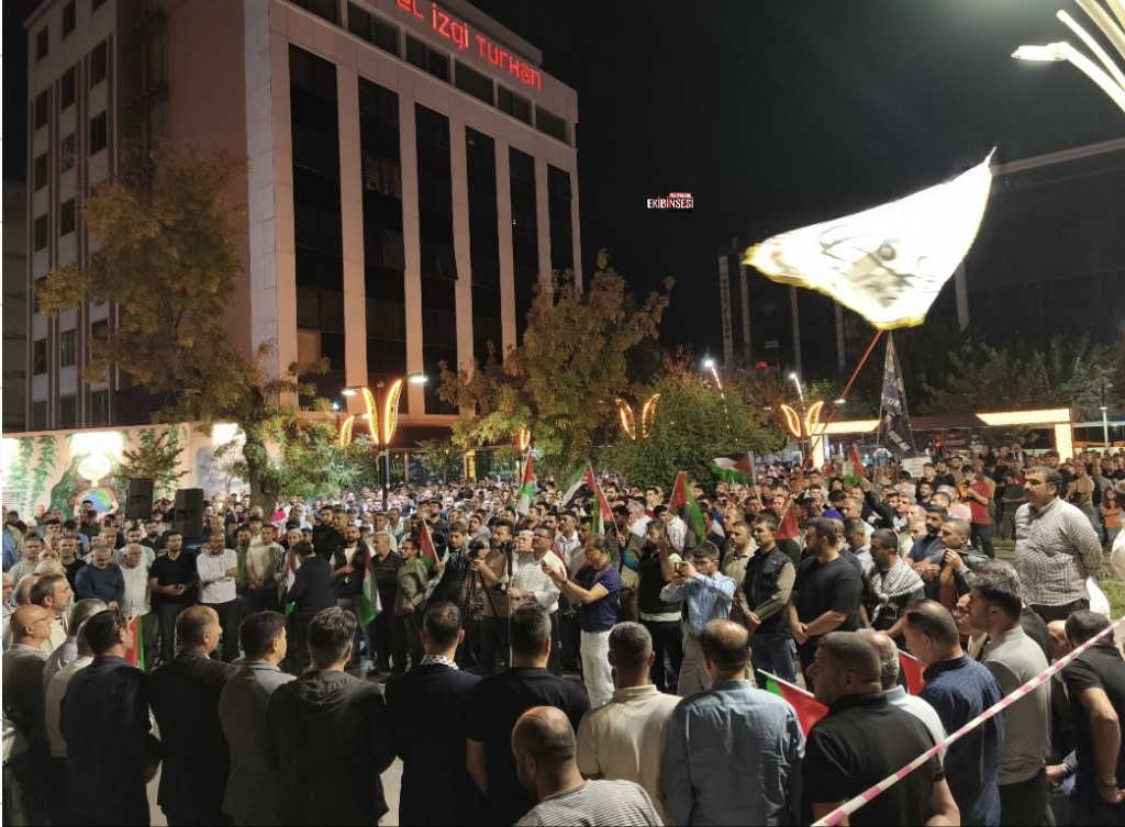 Batman’dan Gazze’ye Destek Nöbeti