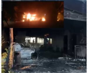 Bahçem Et Lokantasında Korkutan Yangın