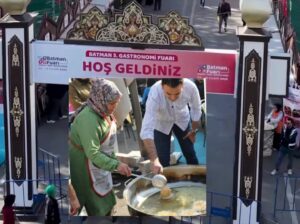 Hasankeyf’in Yöresel Lezzeti Krisat, Gastronomi Fuarı’nda İlgi Odağı Oldu