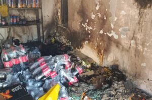 Batman İluh Mahallesi’nde Market Yangını Panik Yarattı