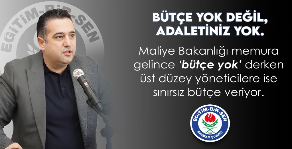 Bütçe Var, Adalet Yok