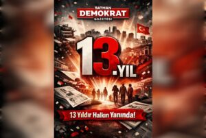 Demokrat Gazetesi 13 Yıldır Halkın Sesi