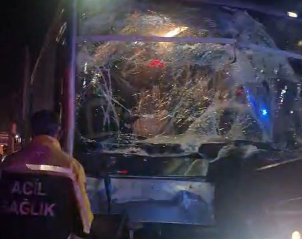 Örmegöz Köyünde Trafik Kazası