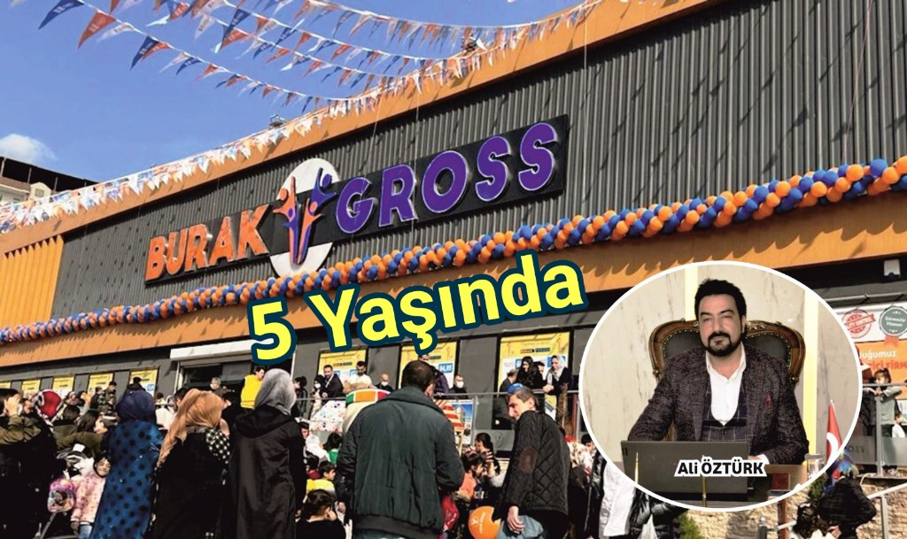 Burak Gross 5. Yılını İndirimlerle Kutluyor