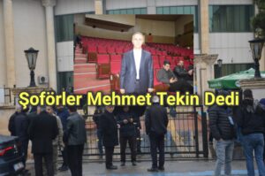 Minibüsçüler Odası’nda Yeni Başkan Mehmet Tekin Oldu