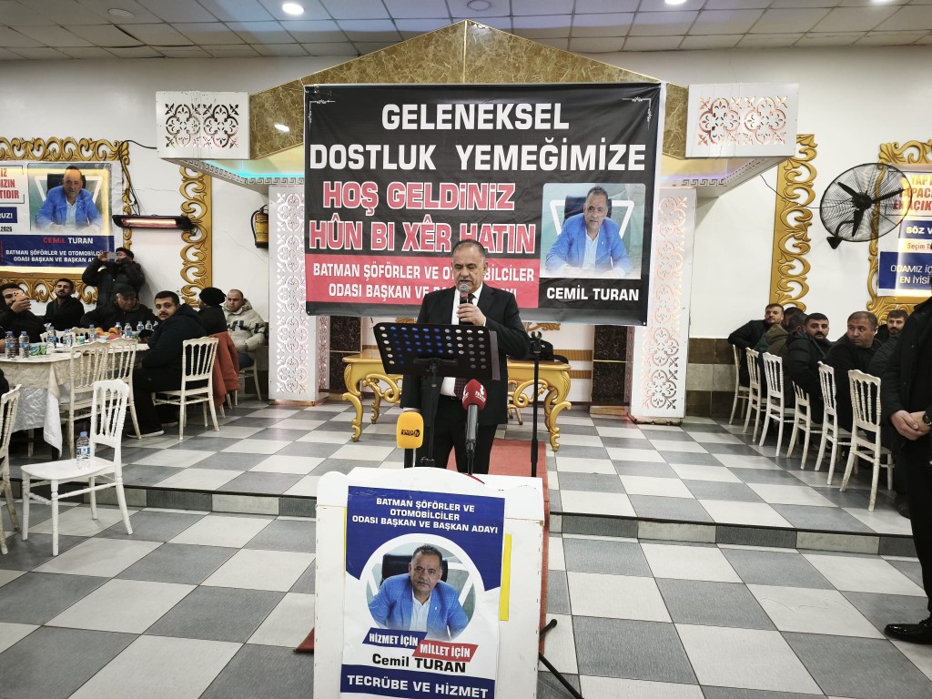 Şoförler Odası’nda Güç Gösterisi: Cemil Turan’dan Binlerce Kişilik Seçim Çıkarması