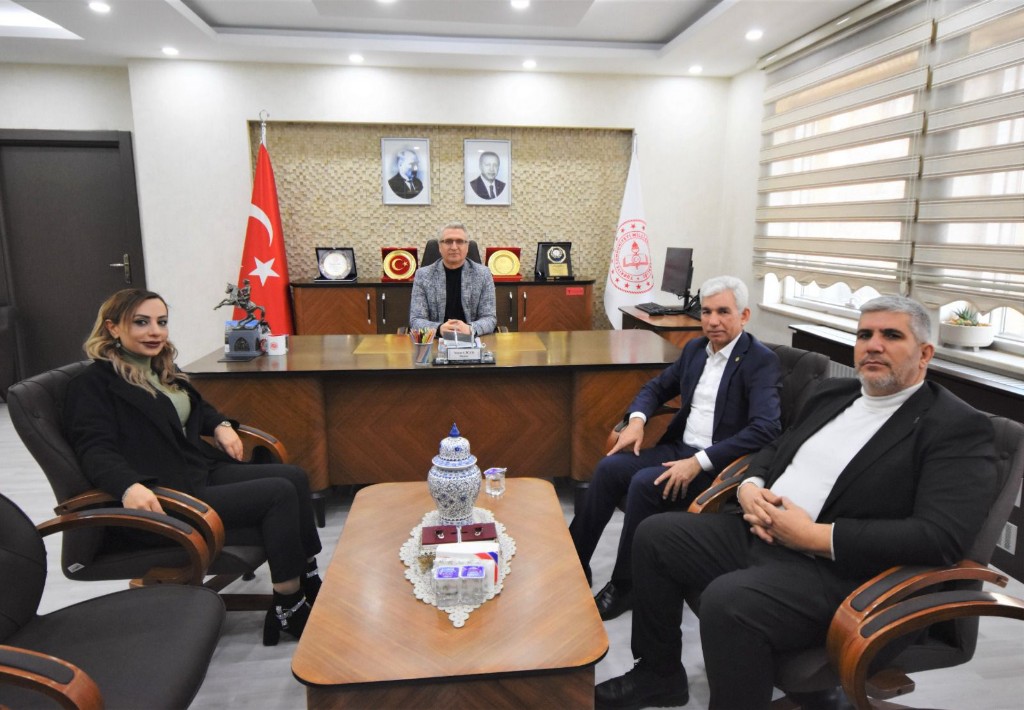 Başkan Kaplan’dan İl Milli Eğitim Müdürü Ciğer’e Ziyaret