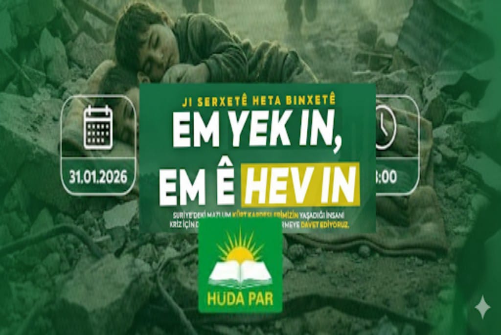 Vicdanlara Çağrı: Suriye’deki Kürt Halkı İçin Ses Ver