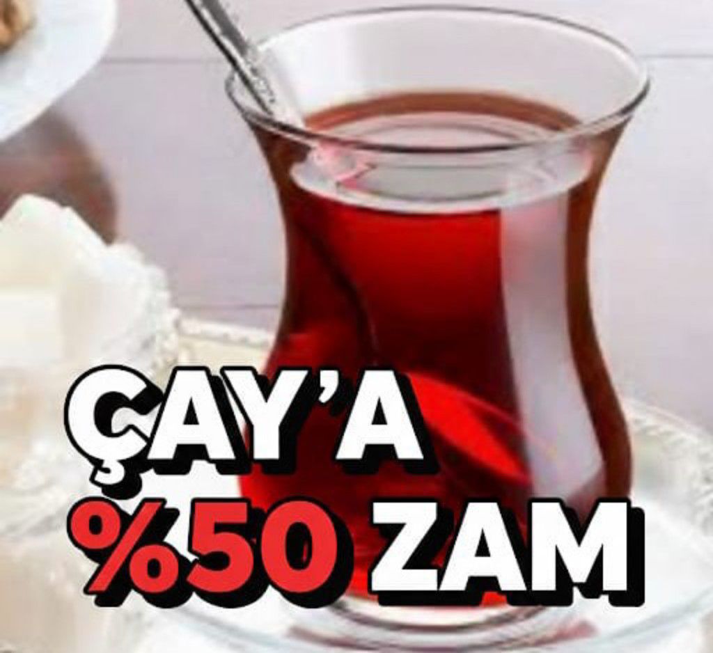 Çay Keyfine Darbe: Bir Bardak Çay 15 TL