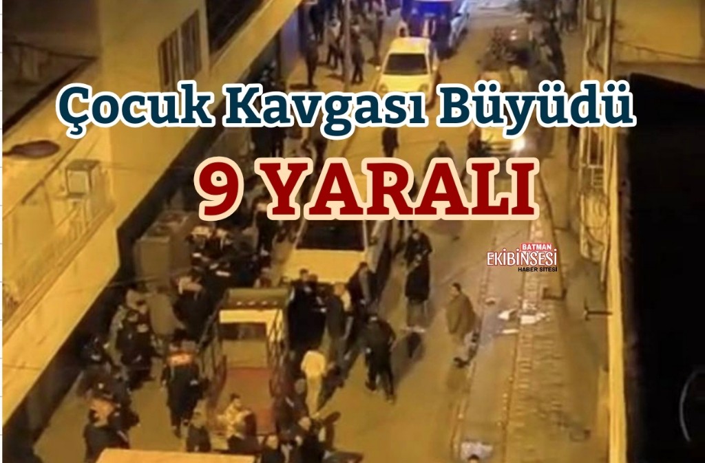 Sokakta Başlayan Tartışma Mahalleyi Savaş Alanına Çevirdi