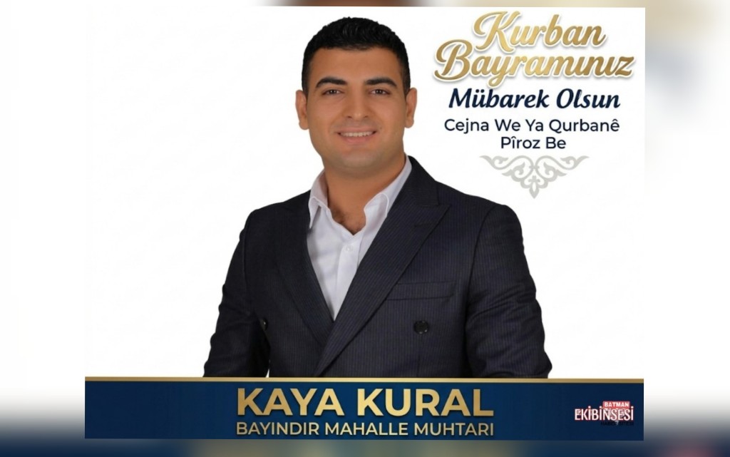 Muhtarı Kaya Kural’dan Kurban Bayramı Mesajı