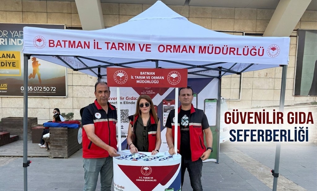 Güvenli Gıda İçin Sahaya İndiler