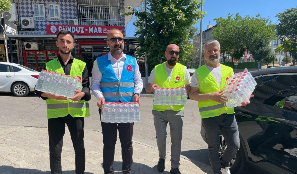 MHP Teşkilatı Sınav Sabahı Sahaya İndi