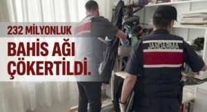 232 Milyon TL’lik Yasa Dışı Bahis Ağına Darbe