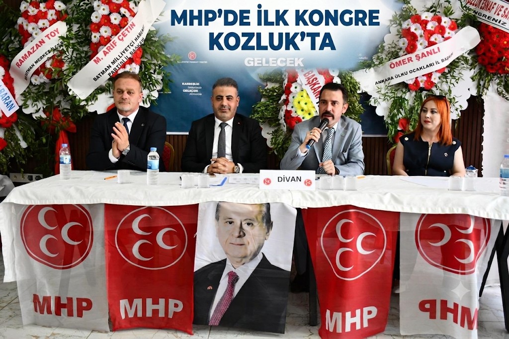 MHP’de İlçe Kongreleri Kozluk’tan Başladı
