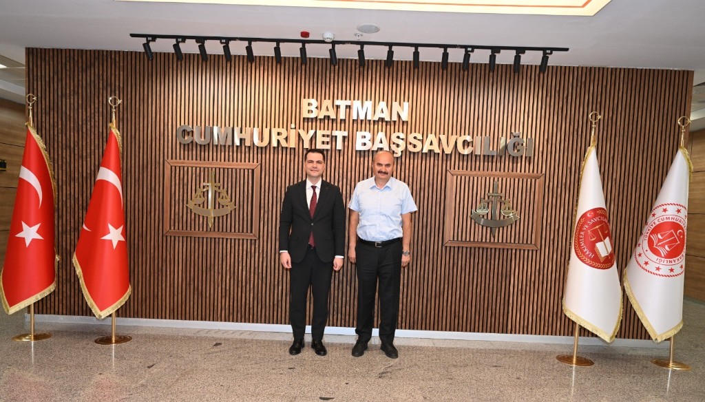 Vali Canalp’ten Yeni Başsavcıya Hayırlı Olsun Ziyareti