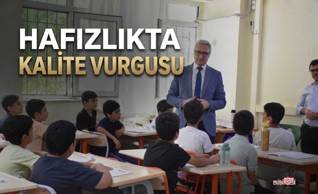 İl Millî Eğitim Müdürü Ciğer, Hafızlık Kurslarını Ziyaret Etti