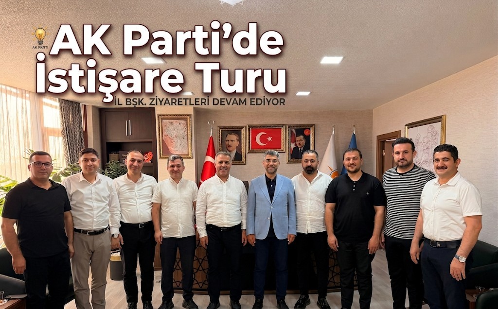 AK Parti Batman Heyetinden Teşkilat Ziyaretleri