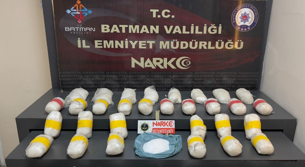 19 Kilo Uyuşturucu Ele Geçirildi