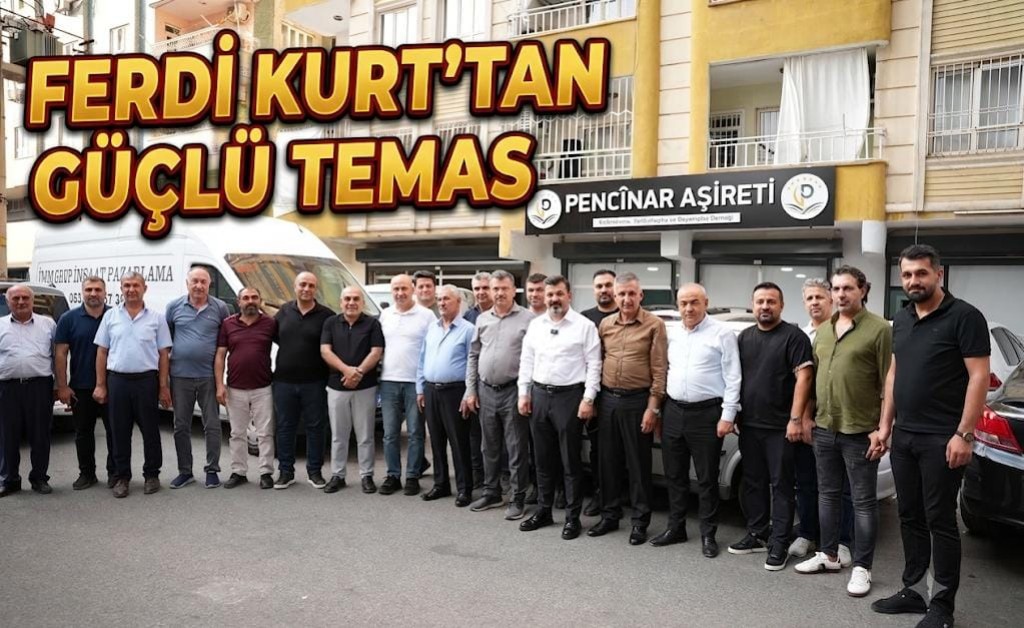 FERDİ KURT’TAN PENCÎNAR AŞİRETİ DERNEĞİ’NE ZİYARET
