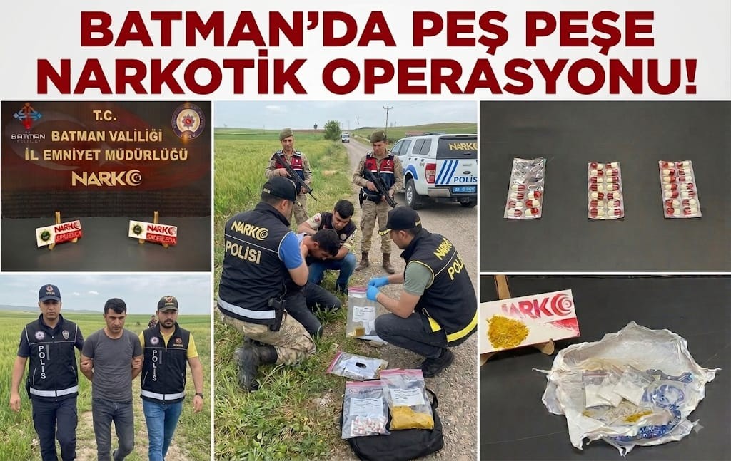 Uyuşturucu Ticaretine 3 Operasyon: 5 Şüpheli Tutuklandı