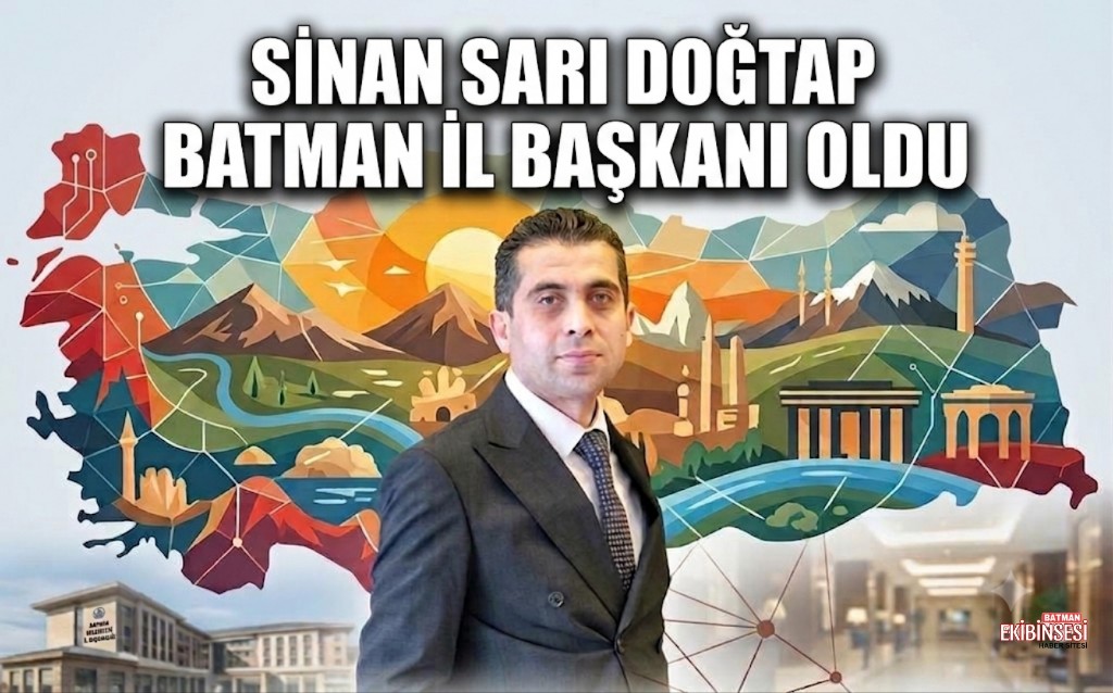 DOĞTAP İl Başkanlığı Sinan Sarı’ya Emanet