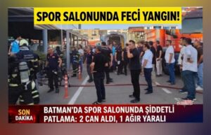 Batman Gültepe’de Yangın 2 Ölü 1 Ağır 10 Yaralı