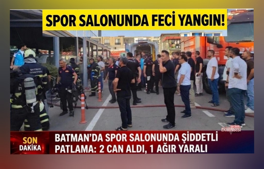 Batman Gültepe’de Yangın 2 Ölü 1 Ağır 10 Yaralı