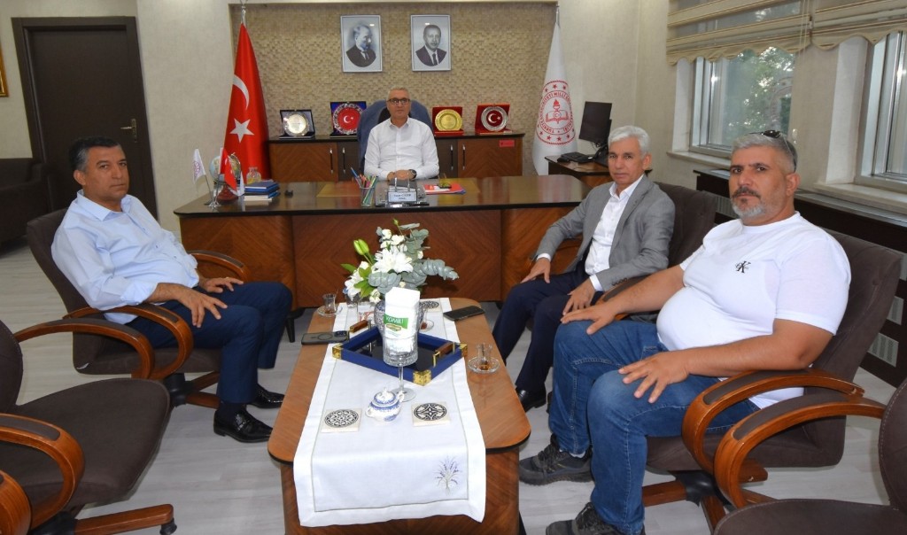 Başkanı Kaplan’dan İl Milli Eğitim Müdürü Ciğer’e Ziyaret