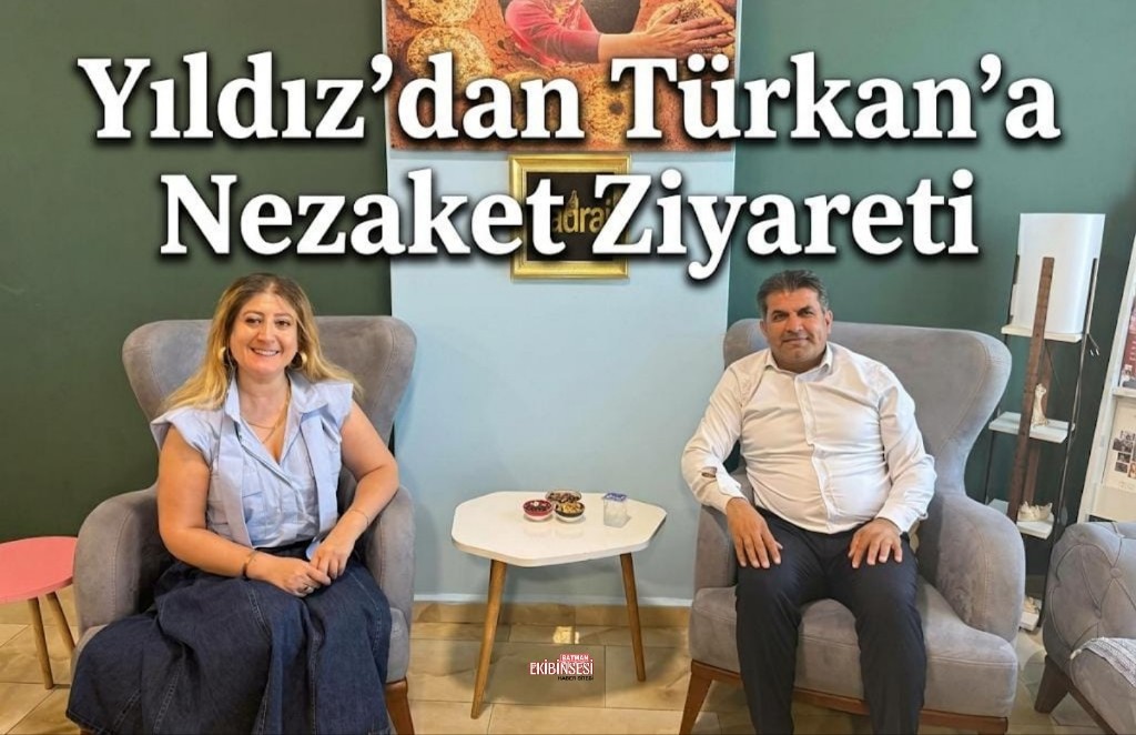 Midyat Esnaf Odası Başkanı Yıldız’dan Türkan’a Ziyaret