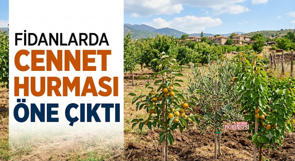 Batman’da Meyve Fidanı sezonu Başladı: İlgi Cennet Hurmasına