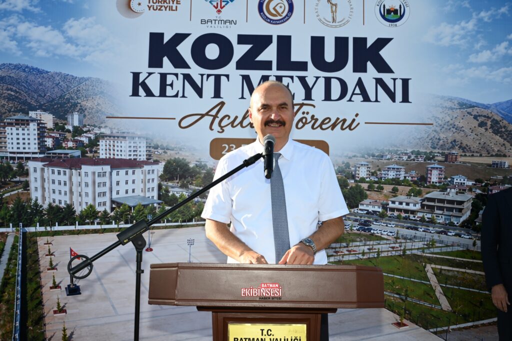 Kozluk’ta Kamu Yatırımları Hizmete Açıldı