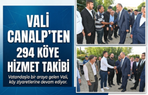 Vali Canalp’ten Acar Köyü’ne Gün Doğarken Ziyaret