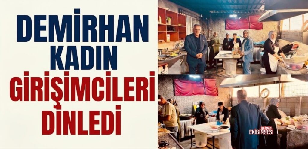 Bayram Demirhan Kadın Girişimcilerle Buluştu