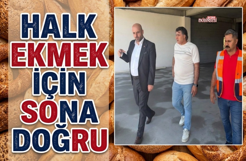 Halk Ekmek Fabrikasında Çalışmalar Sürüyor