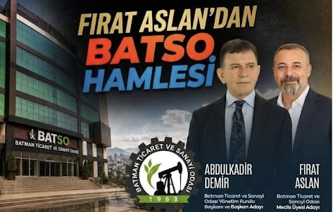 Fırat Aslan, BATSO Meclisine Talip