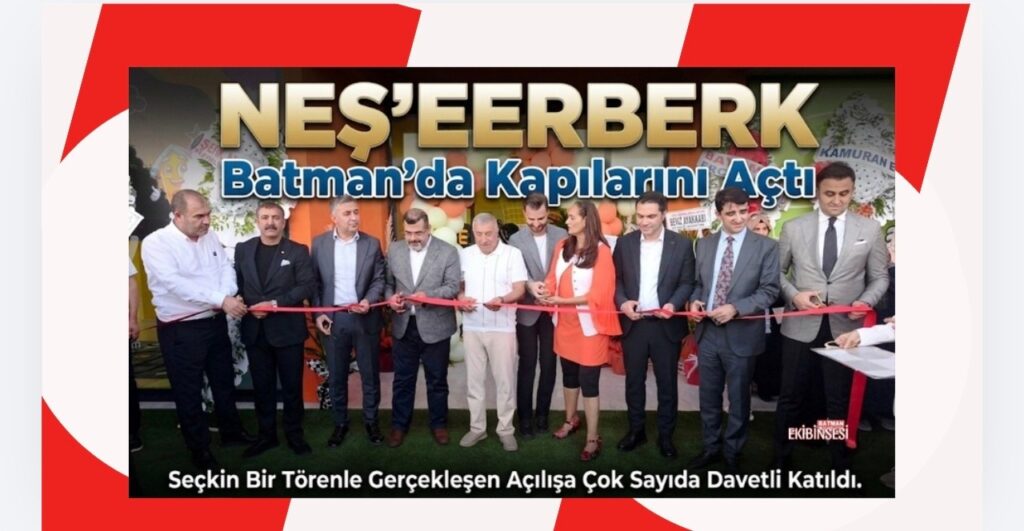 NEŞ’EERBERK Anaokulu Batman’da Eğitim Hayatına Başladı