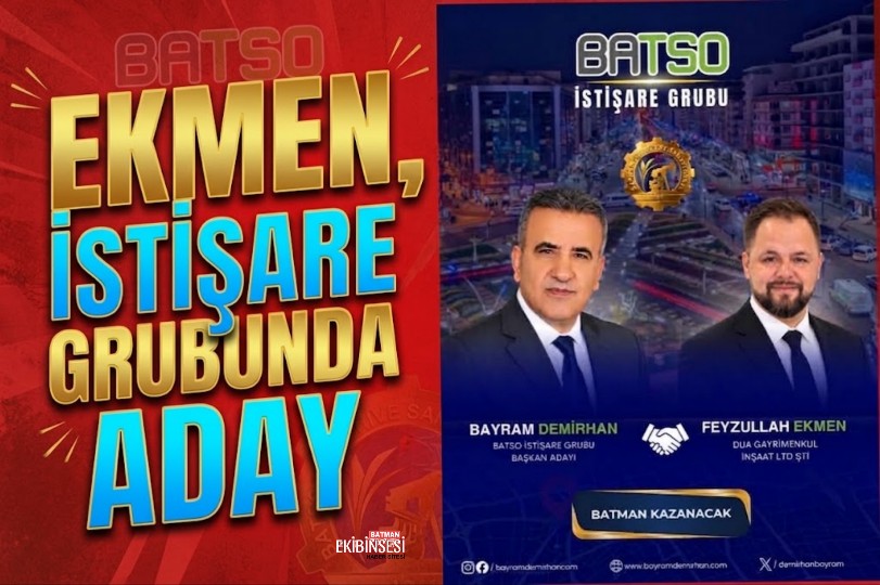Feyzullah Ekmen, İstişare Grubunda Meclis Üyesi Adayı Oldu