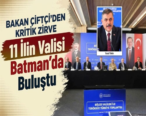 Bakan Çiftçi’den Tavizsiz Mücadele Vurgusu