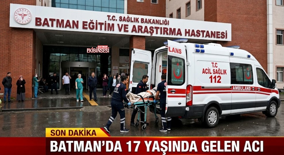 Batman’da 17 Yaşında Genç İntihar Etti