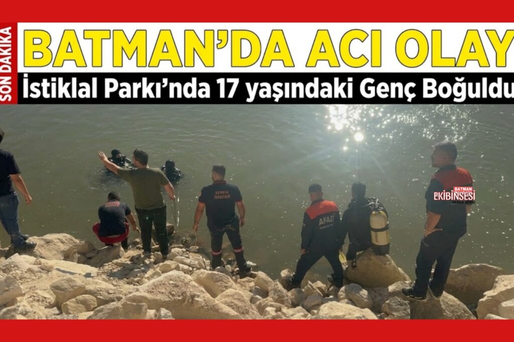 Batman’da Boğulma: 17 yaşındaki Genç Sudan Çıkarıldı