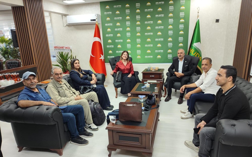 Çalışan Gazetecilerden HÜDA PAR’a ziyaret