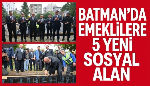 Emekliler Lokali İçin İlk Çivi Kine Em Parkı’na Çakıldı