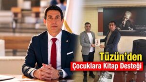 Ekrem Tüzün’den köy çocuklarına 1.000 kitap desteği