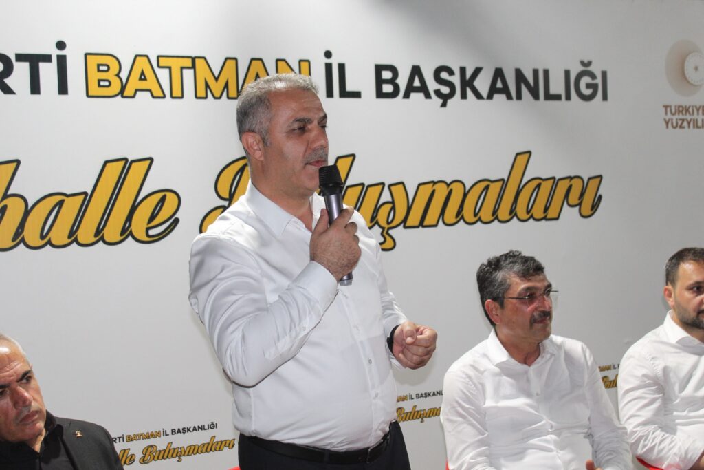 AK Parti Batman Sahada: Talepler Projelere Dönüşüyor