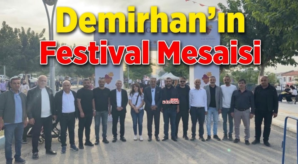 Bayram Demirhan’dan Gercüş Festivali’ne Ziyaret